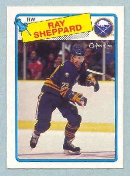 1988-89 OPC # 55 -- Ray Sheppard RC