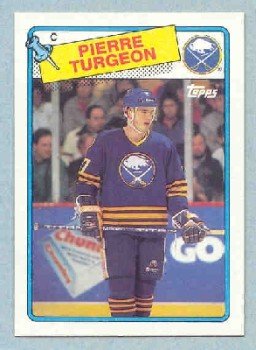 1988-89 Topps # 194 -- Pierre Turgeon RC