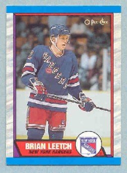 1989-90 OPC # 136 -- Brian Leetch RC