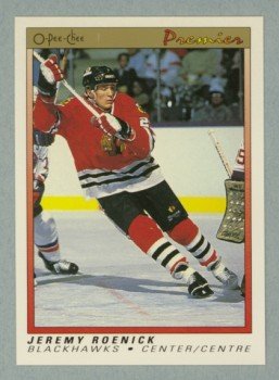 1990-91 OPC Premier # 100 Jeremy Roenick Rookie Card RC MINT