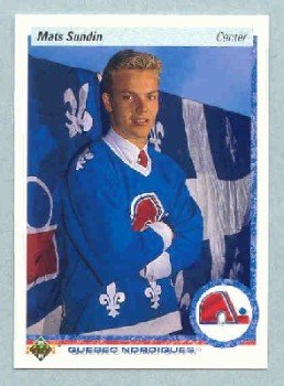 1990-91 UD # 365 -- Mats Sundin Rookie Card RC