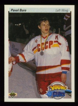 1990-91 UD # 526 -- Pavel Bure Rookie Card RC Canucks