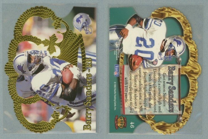 1995 Crown Royale # 46 BARRY SANDERS -- MINT