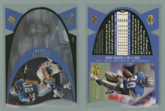 1997 SPx # 45 BARRY SANDERS -- MINT