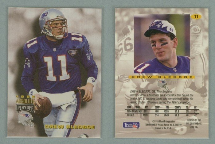 1995 Absolute # 11 DREW BLEDSOE -- MINT