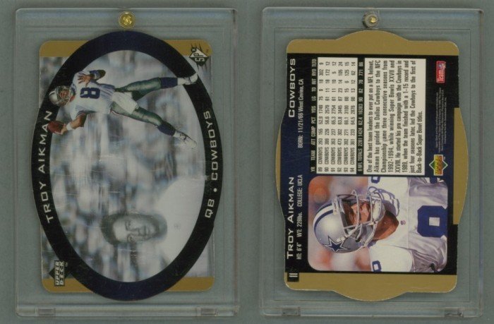 1996 SPx Gold # 11 TROY AIKMAN -- MINT