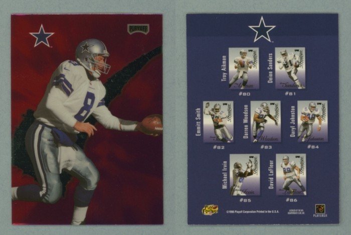 1998 Playoff Prestige Checklists # 1 TROY AIKMAN -- MINT