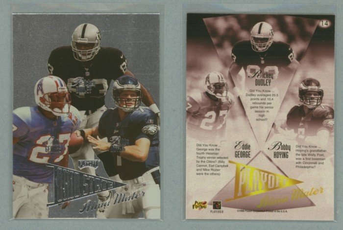 1998 Playoff Prestige Alma Maters # 14 GEORGE, HOYING, DUDLEY -- MINT