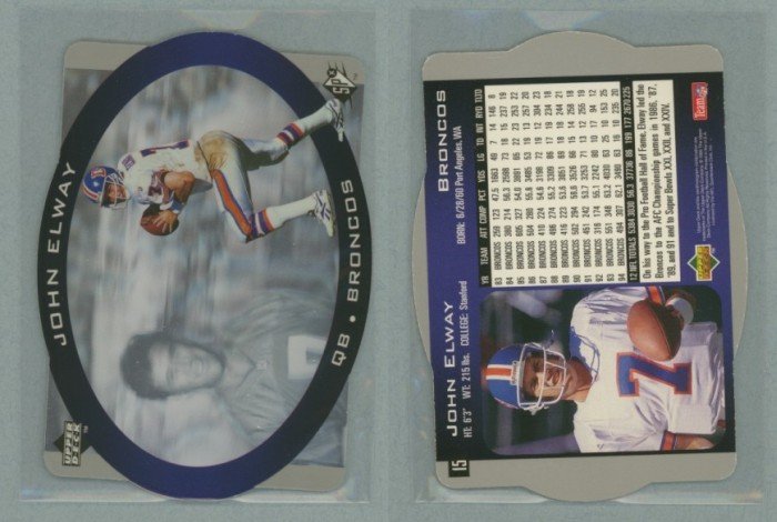 1996 SPx # 15 JOHN ELWAY -- MINT