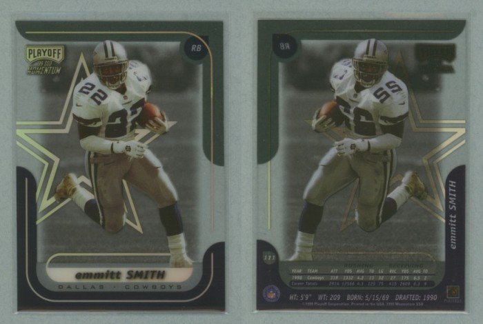 1999 Playoff Momentum SSD # 111 EMMITT SMITH -- MINT