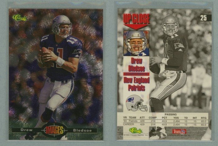 1994 Images # 25 DREW BLEDSOE -- MINT