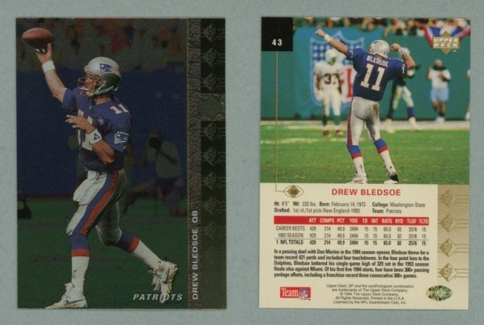 1994 SP # 43 DREW BLEDSOE -- MINT