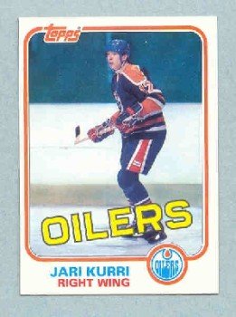 1981-82 Topps # 18 -- Jari Kurri Rookie Card RC