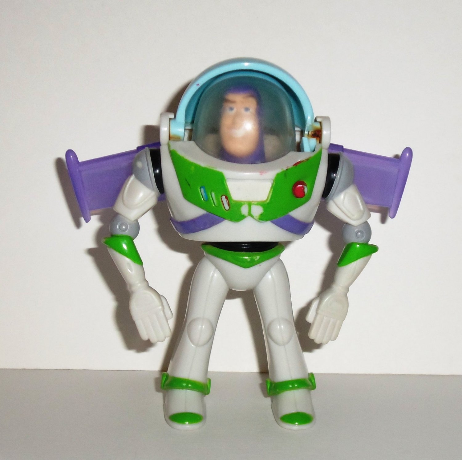 Mcdonalds 1999 Disney Pixar Toy Story 2 Buzz Lightyear Figure Happy 