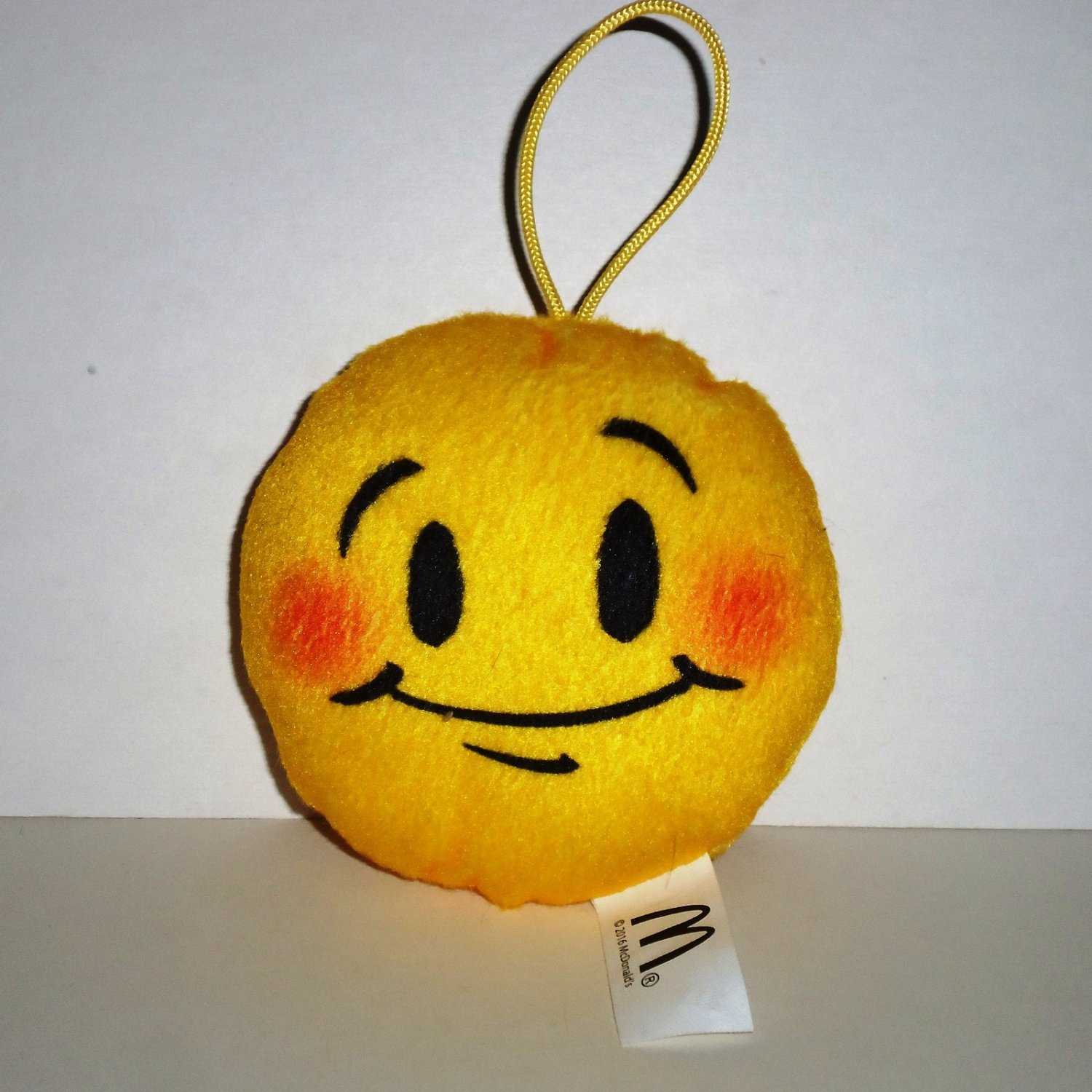 mcdonald's emoji plush