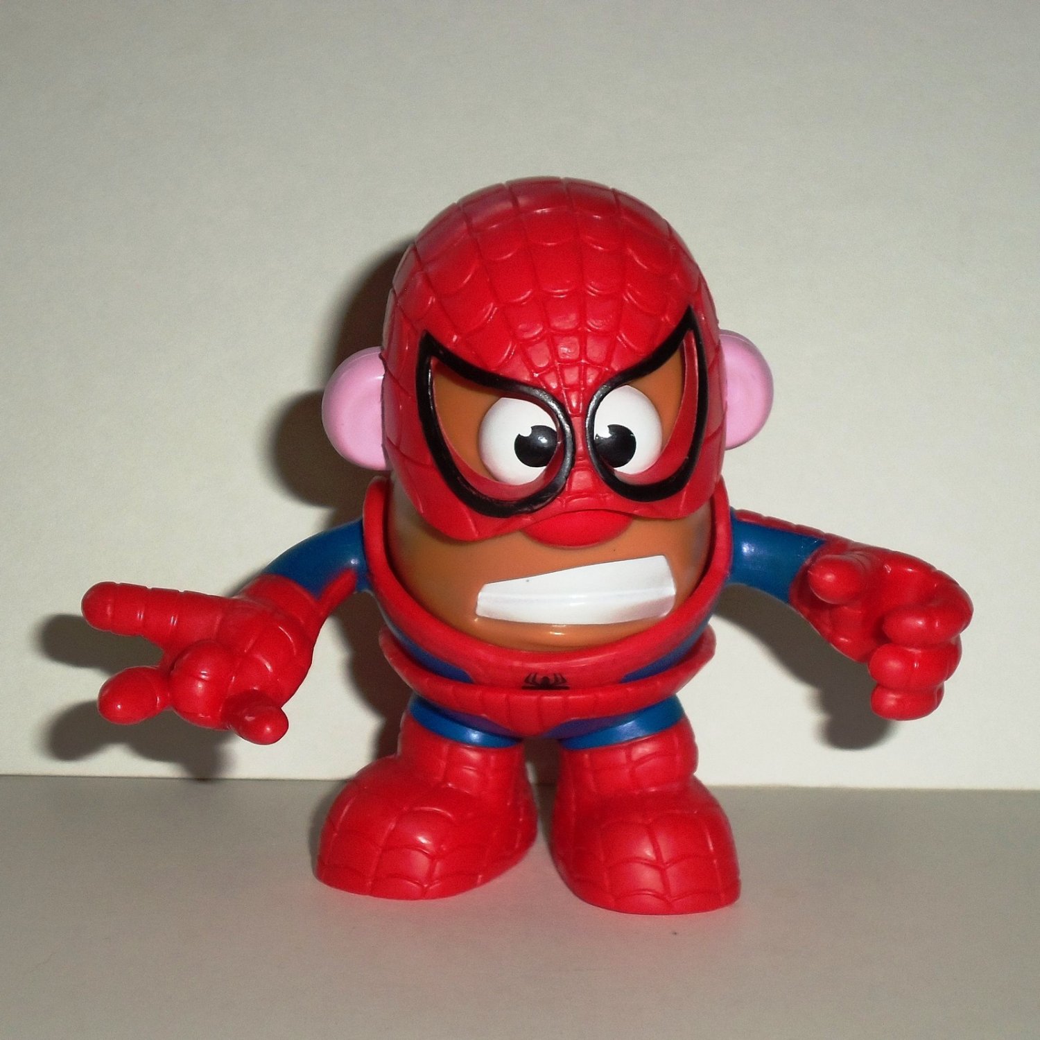 Playskool Spider Man Mr Potato Head Figure Marvel Comics Hasbro Loose Used