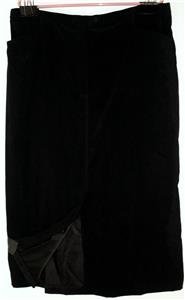 SUSAN GRAVER WOMEN'S PLUS SIZE 1X BLACK SKIRT MAXI LENGTH SOFT BRUSHED POLYESTER