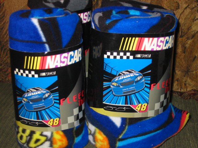 Nascar Racing Fleece Throw