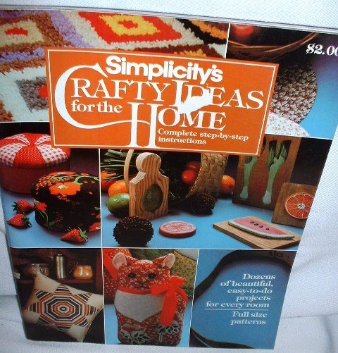 Vintage Simplicitys Crafty Ideas for the Home Magazine Book
