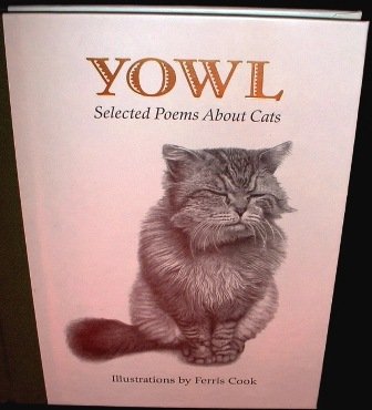 Yowl Selected Poems about Cats by Ferris Cook 1st Edition 2001 Hardcover Illustrated