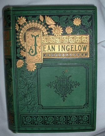 Jean Ingelow Antique 1863 Victorian Poetry Good Condition Poem Book The Poetical Works