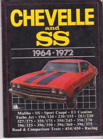 Brooklands Books Chevelle and SS 1964-1972 Softcover Motorbooks International w/ Ads n Articles