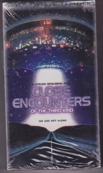 Close Encounters of the Third Kind VHS 1998 Collectible Edition Mint