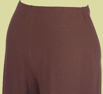 FREELANCE Black Modal/Seam No-Waistband Wide Leg Pants SZ 2X