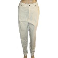 DENIM AND COMPANY Bleached Denim Original Fit 5 Pocket Jeans SZ 22