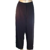 DIALOGUE Classics Black Refined Stretch Petite Tru-Waist Pants SZ 20W