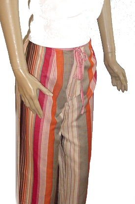 RANDOLPH DUKE Silk Capri Pants SZ 8 NWT