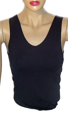 RHONDA SHEAR Shapewear Black Tank SZ 1X NWOT