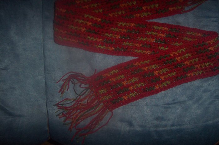 HANDMADE CROCHET MEN'S SCARF
