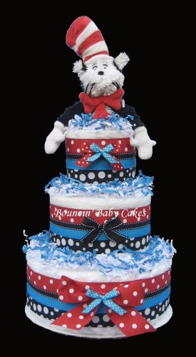 cat in hat cake. Dr. Seuss - The Cat in the Hat
