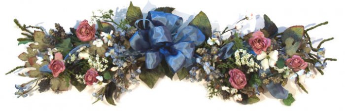 Blue Blossom Berry Arch
