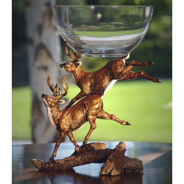Imperial Jumping Deer Bowl