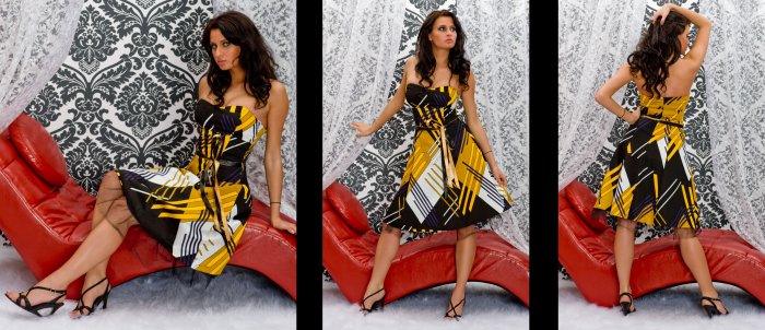 CElEBRITY EVENING DRESS -red carpet dress