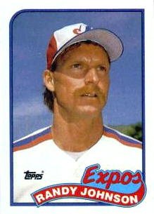 1989 Topps Randy Johnson Rookie Card #647