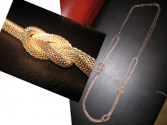 Multi Long Tier Layered Chain Necklace-GOLD (FREE Shipping)
