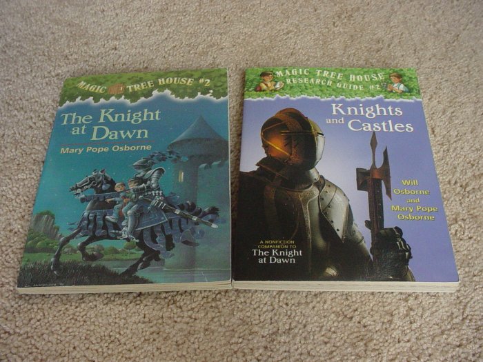 MAGIC TREE HOUSE #2 & GUIDE NEW Treehouse knight castle