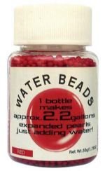 Water Beads Big Pearl Shape 50g/Bottle Red