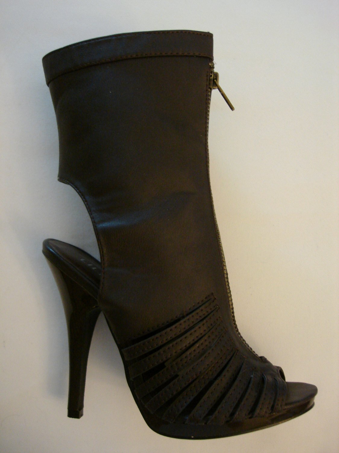 7- Brown Gladiator Boots