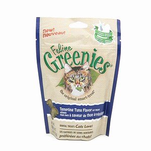 Feline Greenies! Tuna Flavor! 3 oz