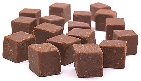 CHOCOLATE STRAWBERRY FUDGE FROM CARIBOUCOLLECTIBLES