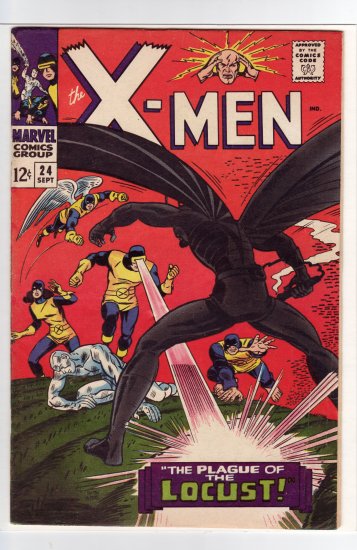 X-Men # 24 FN+ to FN/VF