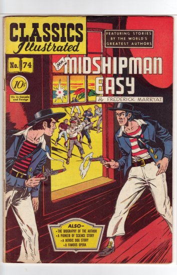 Classics Illustrated # 74 HRN 75 Original VF+ to NM-