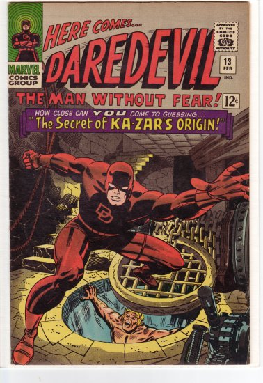 Daredevil # 13 VF/NM to NM-