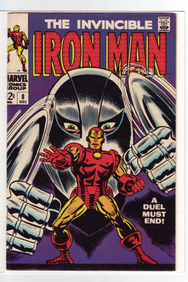 Iron Man # 8 NM- to NM 9.2 to 9.4