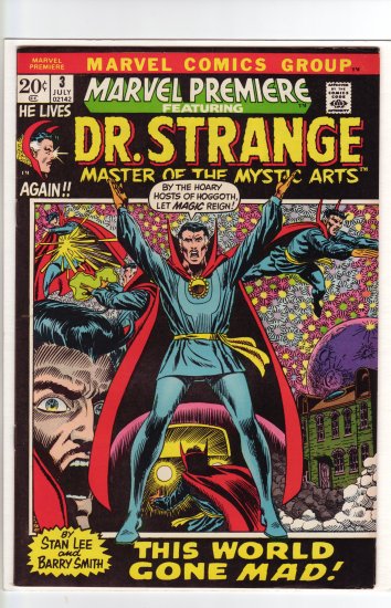 Marvel Premiere # 3 VF+ to VF/NM