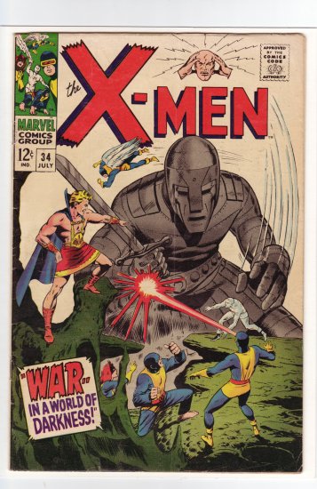X-Men # 34 FN+ to VF-